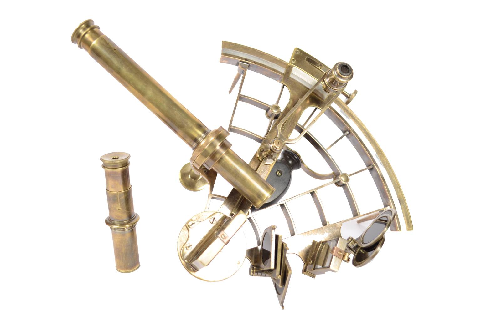 Antiquariato nautico/5472A-Sestante inglese epoca