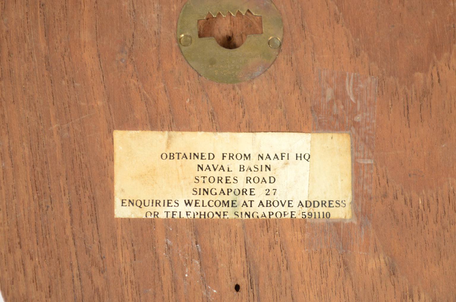 Nautical antiques/547A-Chichester emblem