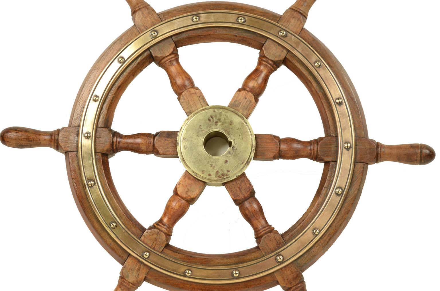 Antik / e-Shop / Antiquariato nautico / 5484 - Antico timone