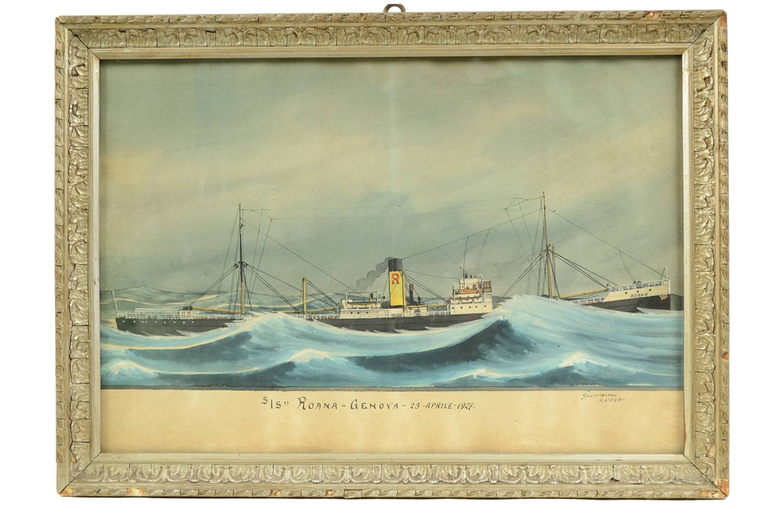 Antiquariato nautico/5489-Ex voto marinaro