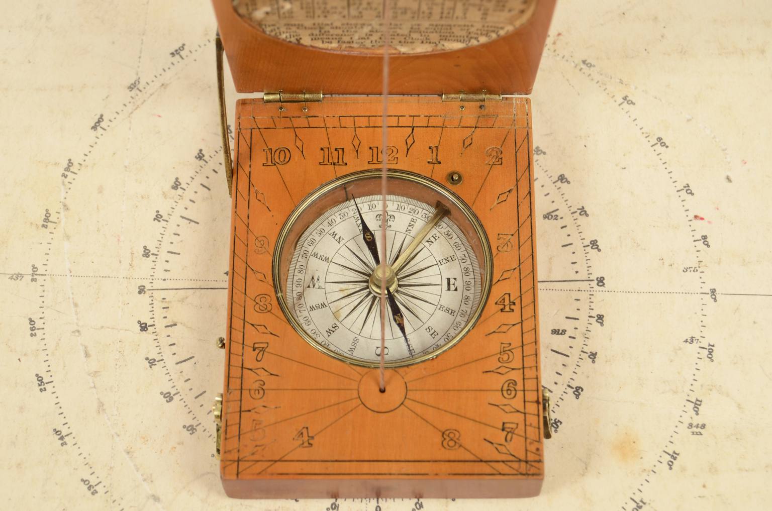 Antique compasses/5495-Antique sundial