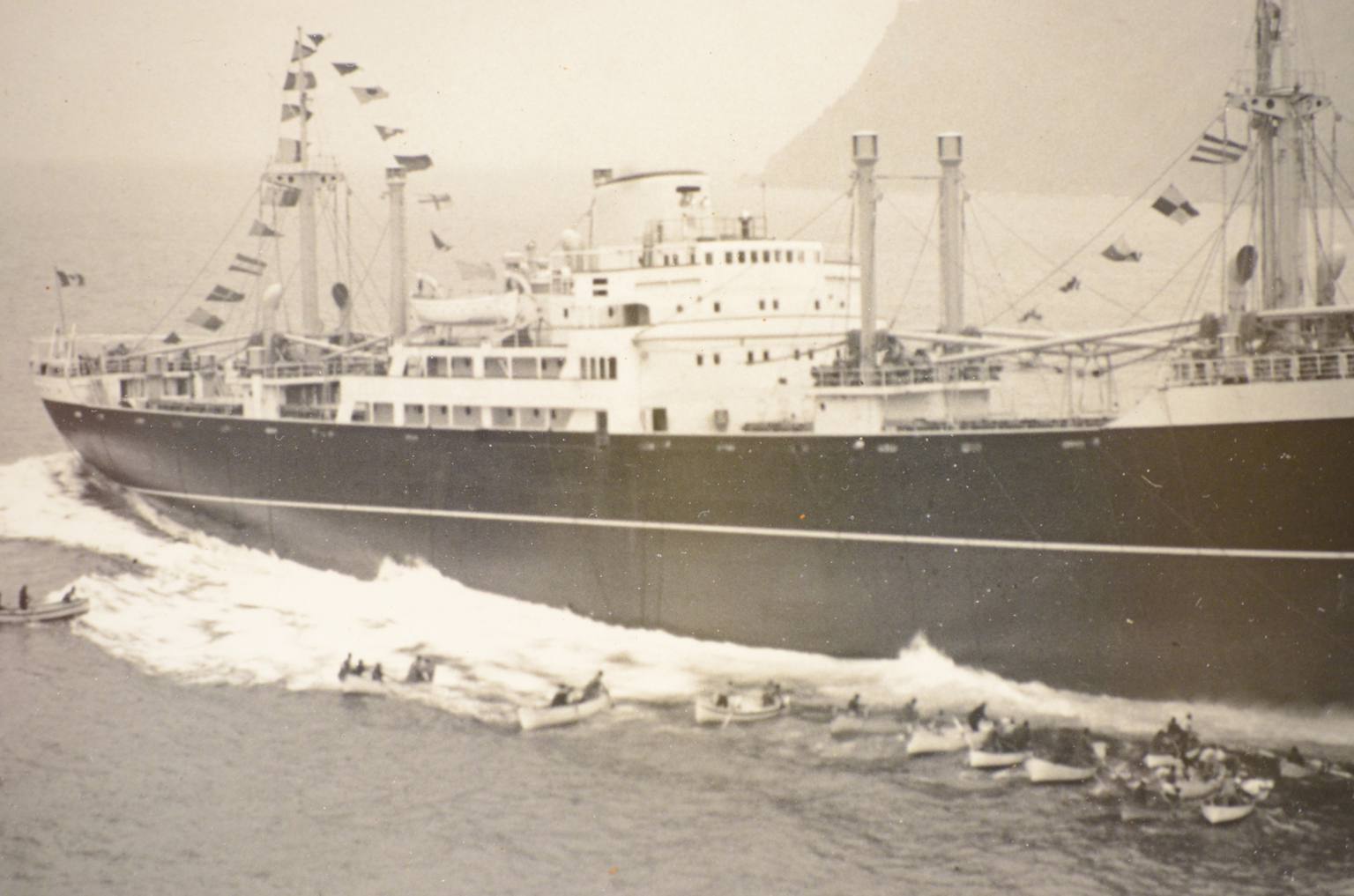 Nautical antiques/5497A-Riva Trigoso ships