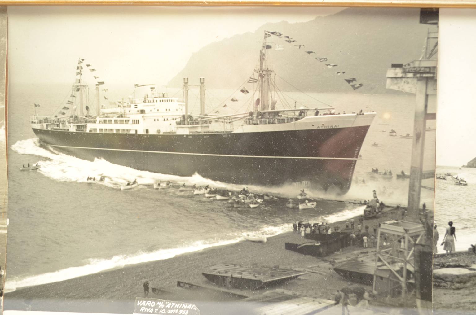 Nautical antiques/5497A-Riva Trigoso ships