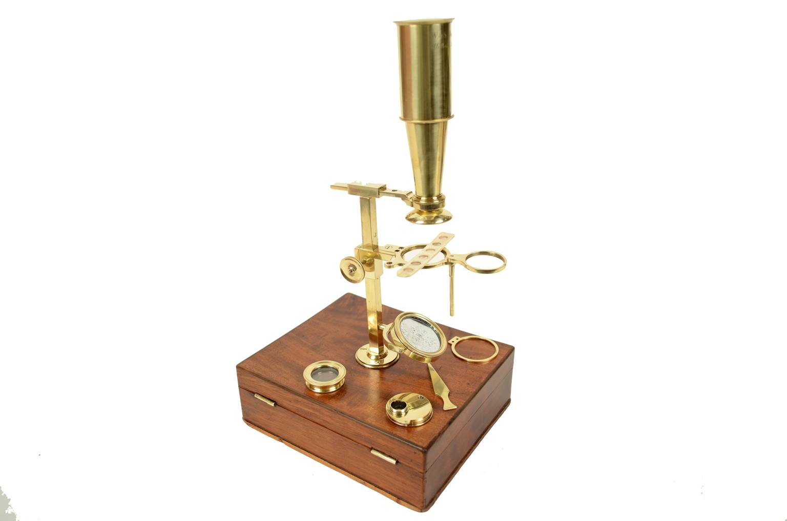 Old medical instruments/5576-Travel microscope