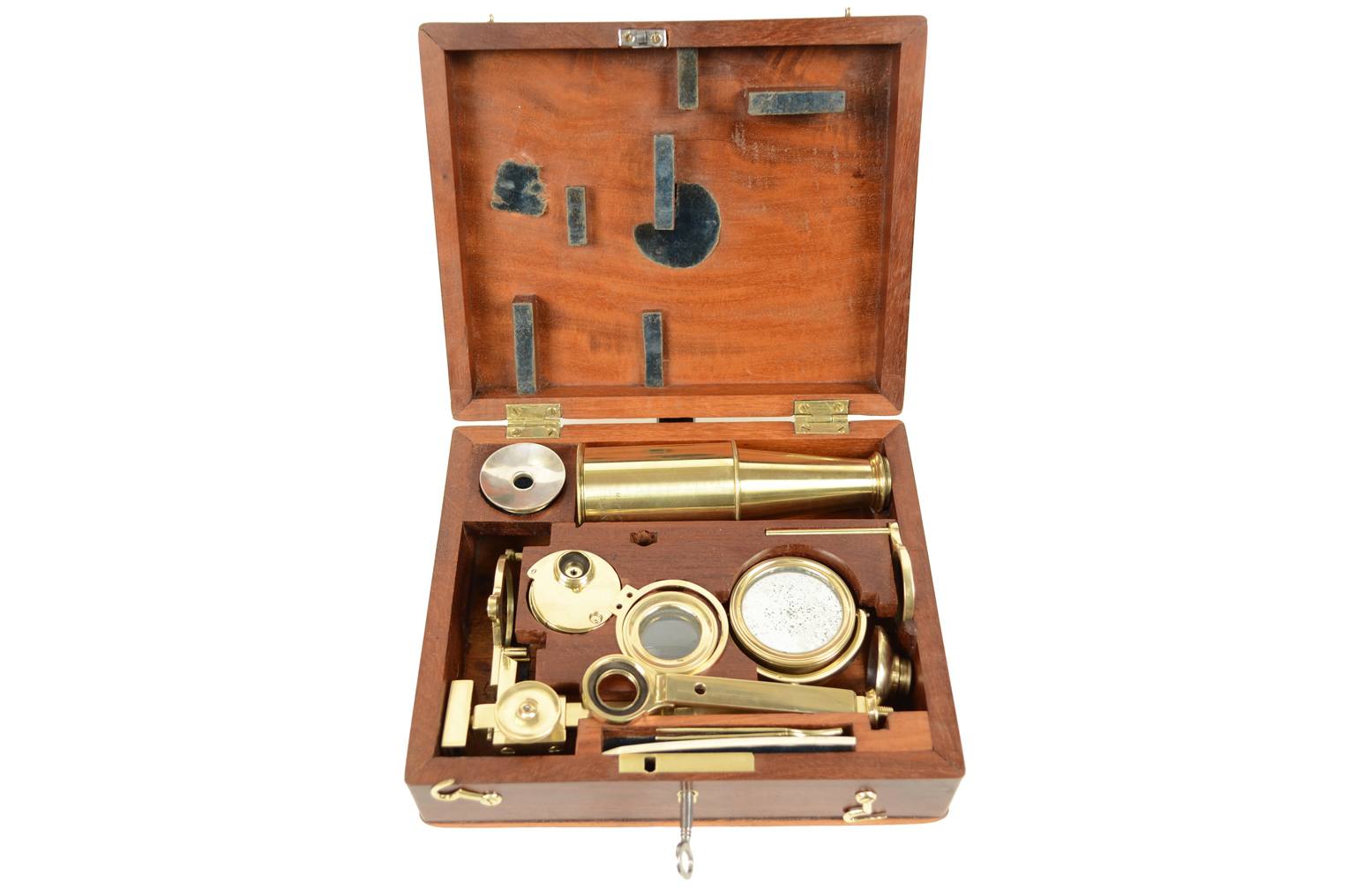 Old medical instruments/5576-Travel microscope