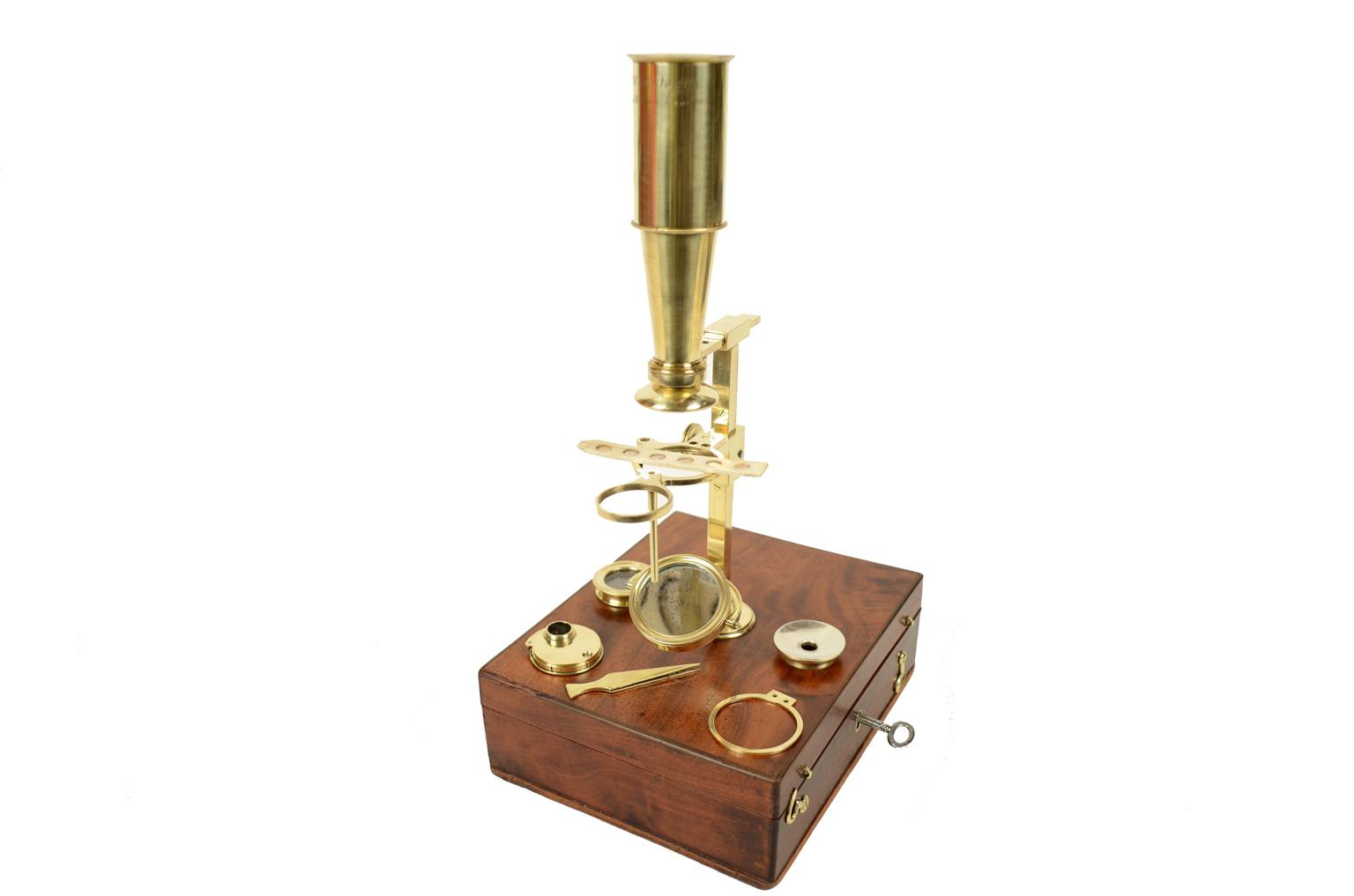 Old medical instruments/5576-Travel microscope