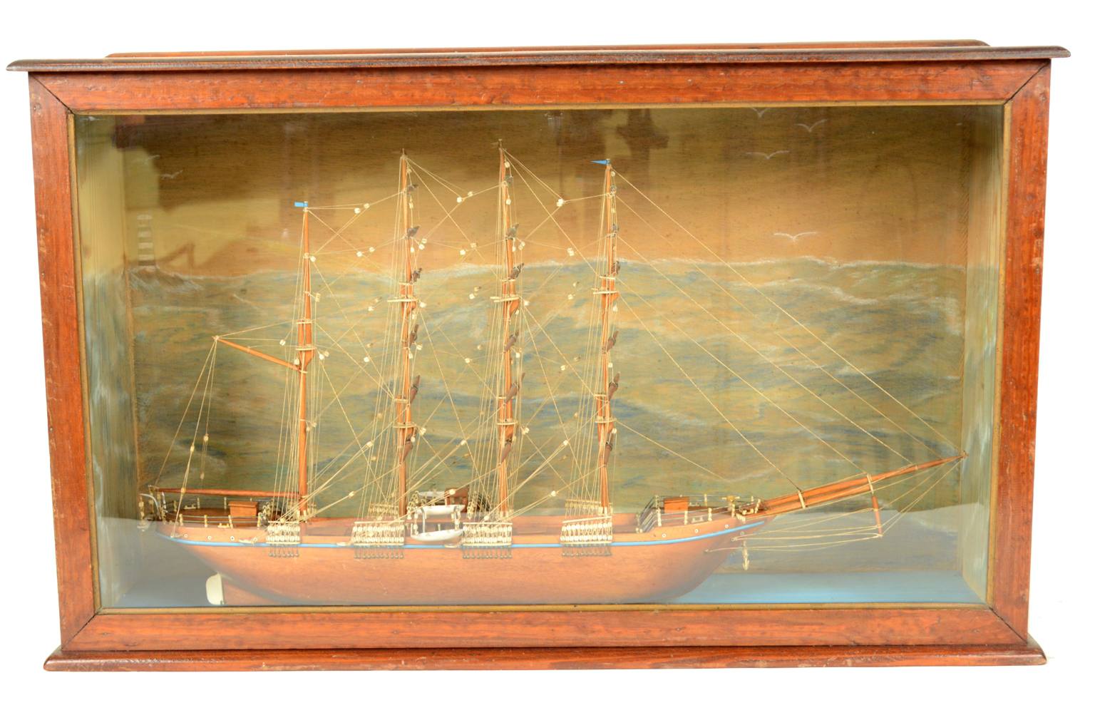 Nautical antiques/5577-Scale model of a ship