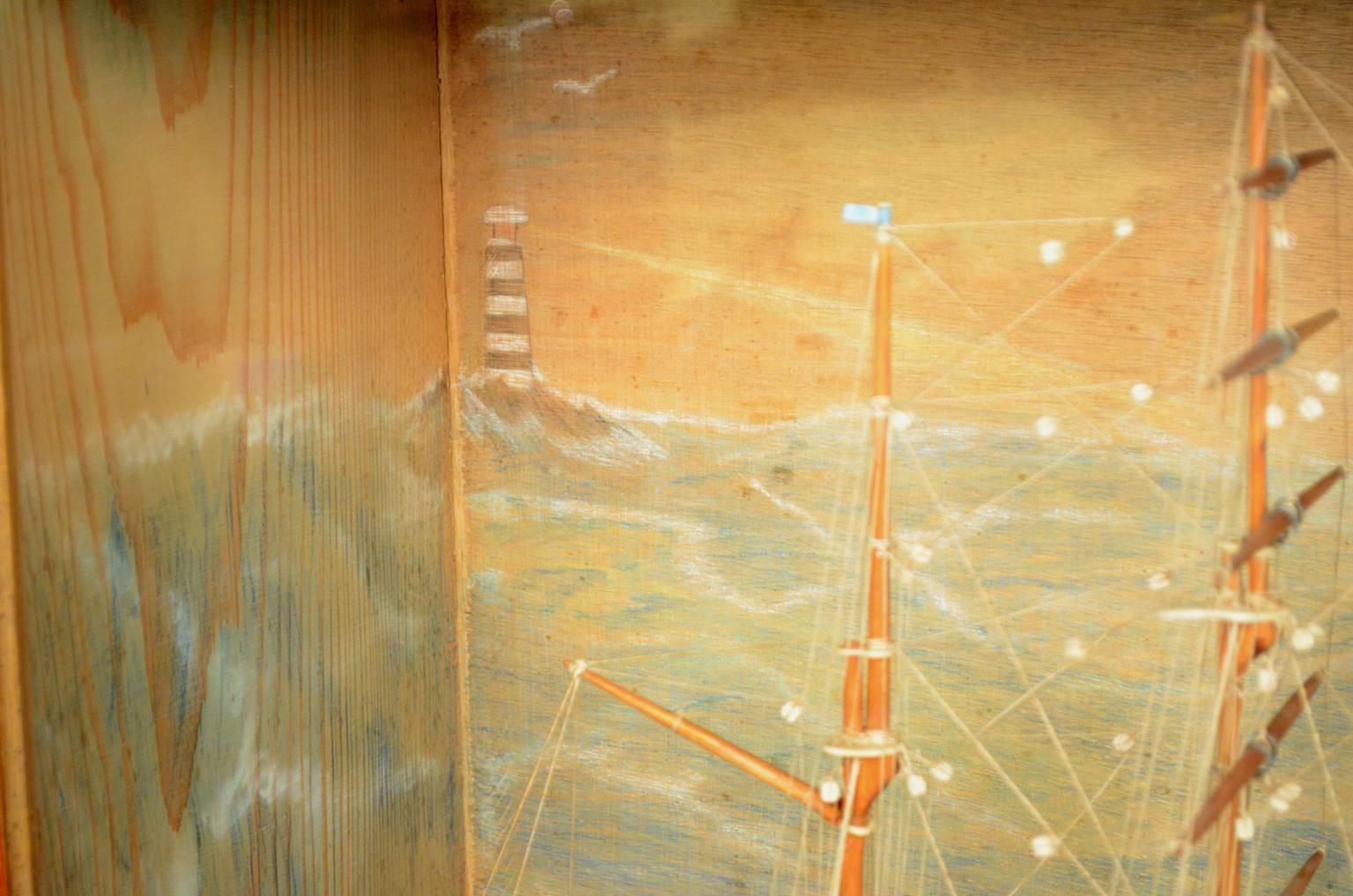 Nautical antiques/5577-Scale model of a ship