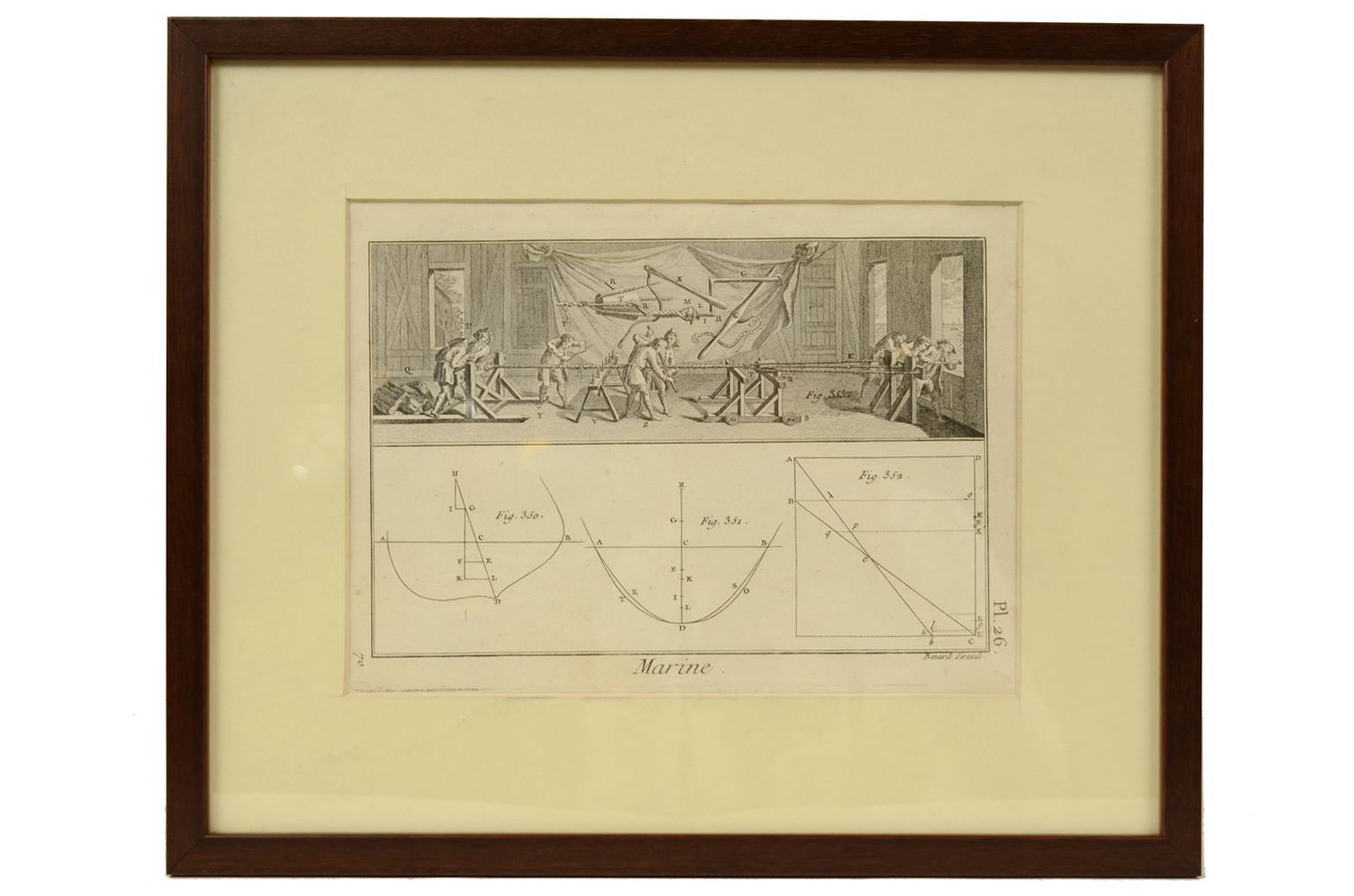 Antiquariato nautico/5694A-Stampa Panckoucke