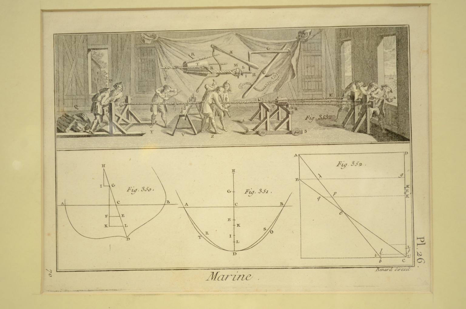 Antiquariato nautico/5694A-Stampa Panckoucke