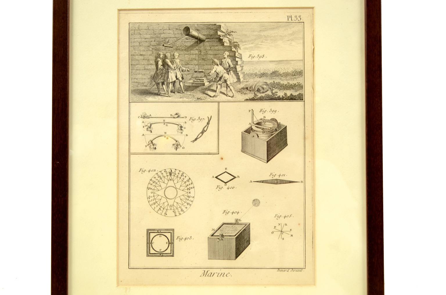 Antiquariato nautico/5695-Stampa Panckoucke