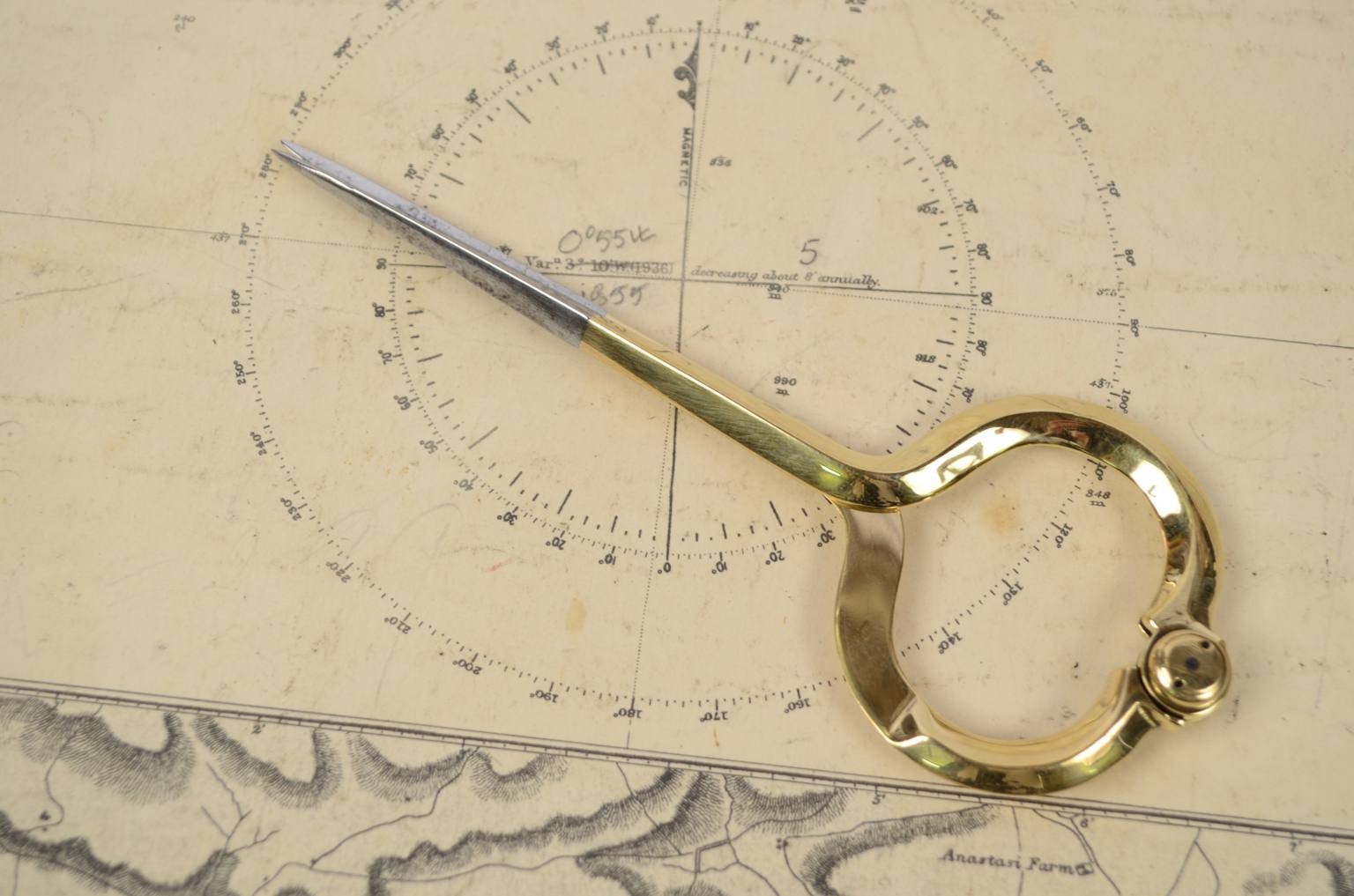 Antiquariato nautico/5775-Compasso da marina