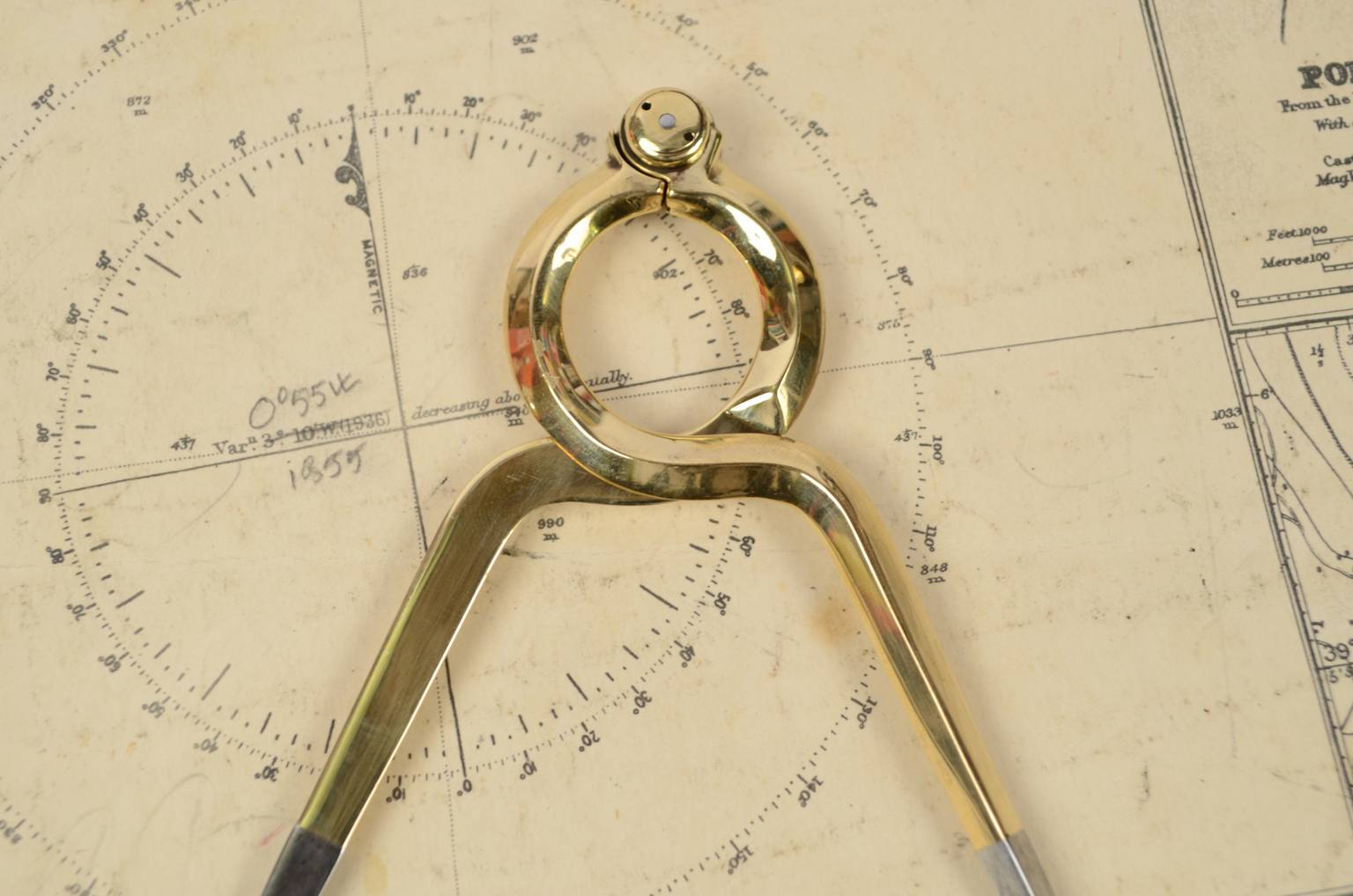 Antiquariato nautico/5775-Compasso da marina