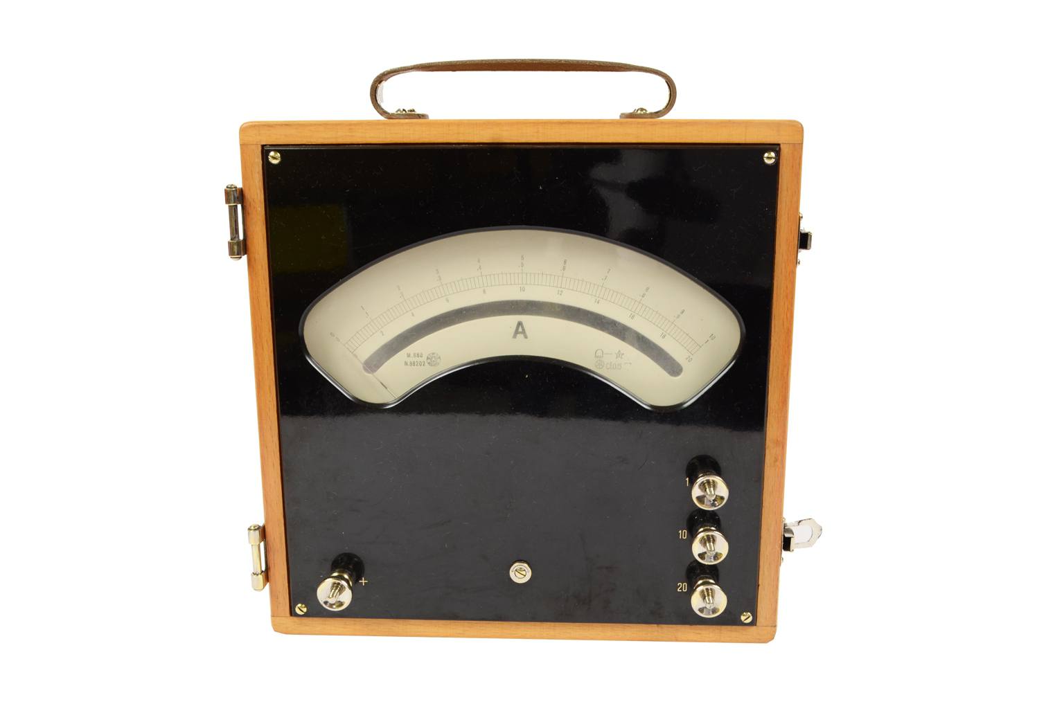 Antique measuring instruments/579A-8-Vintage ammeter