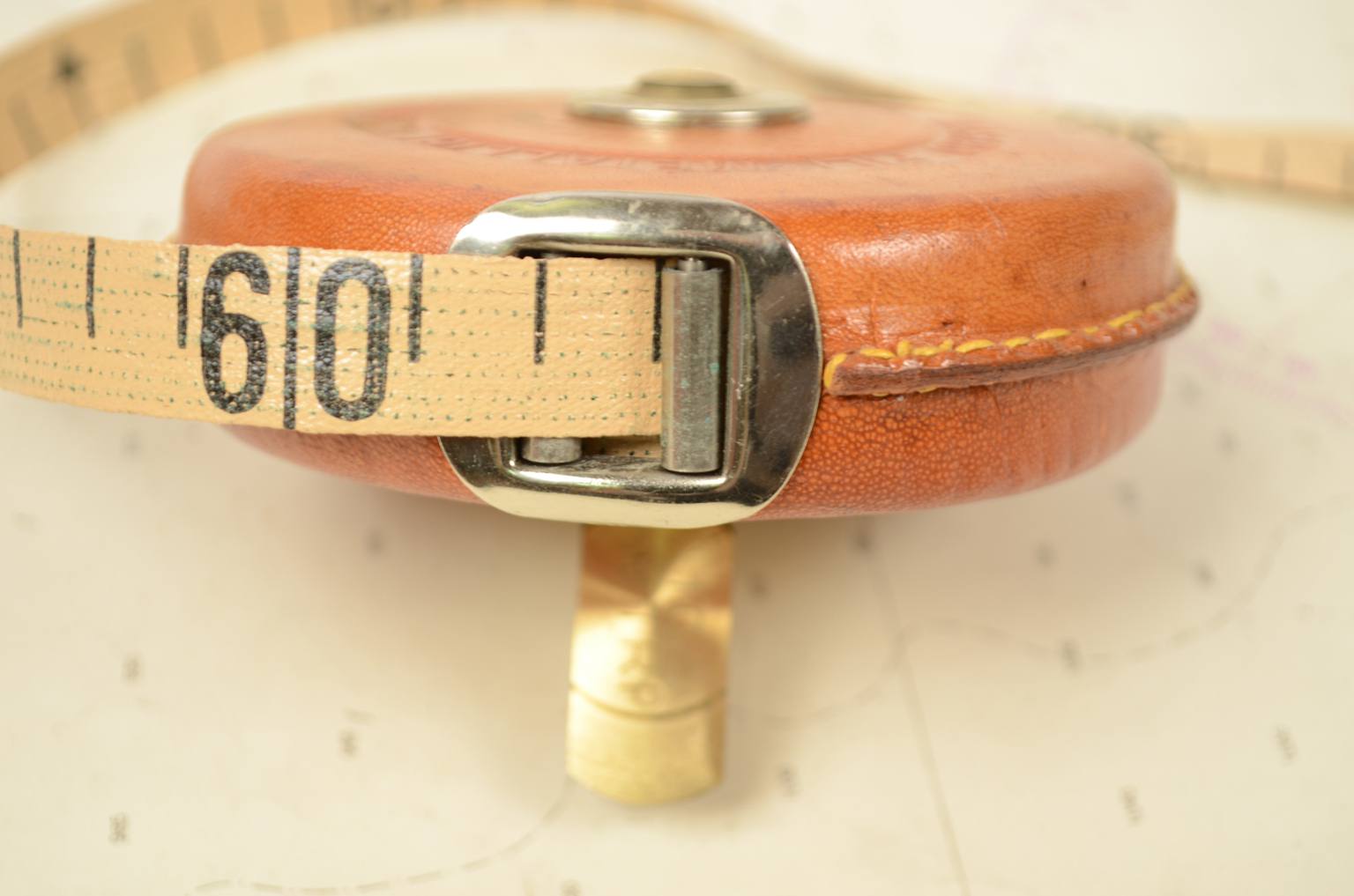 Antique measuring instruments/5826a-Metric tape wheel