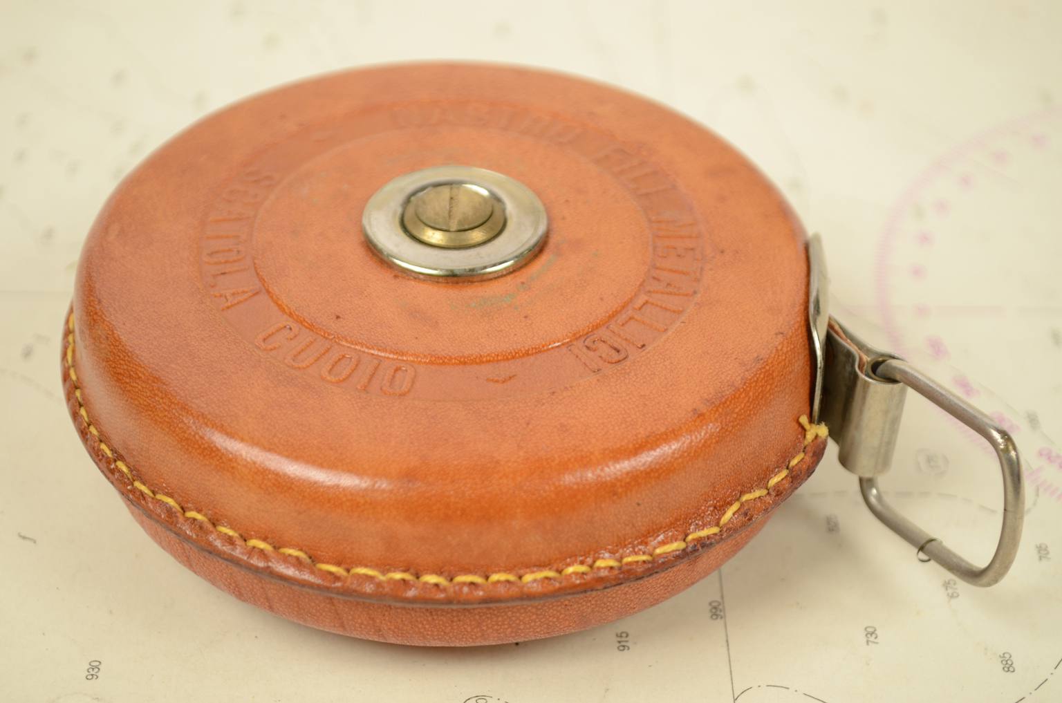 Antique measuring instruments/5826a-Metric tape wheel