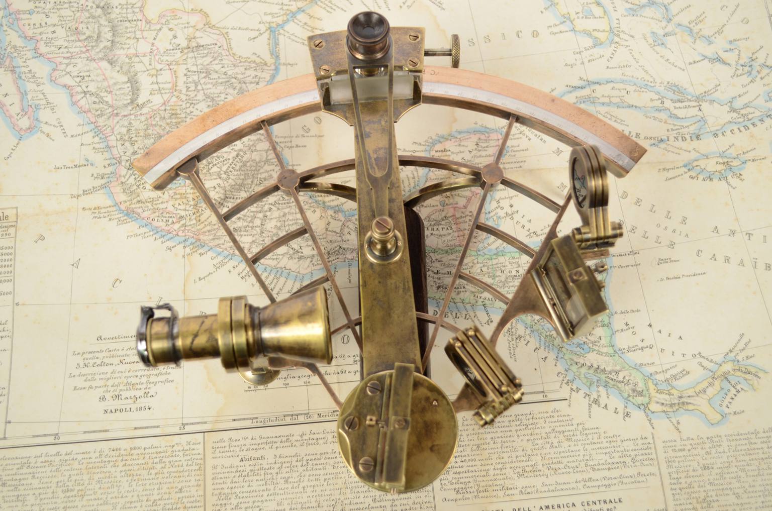 Nautical antiques/5832-Plath sextant