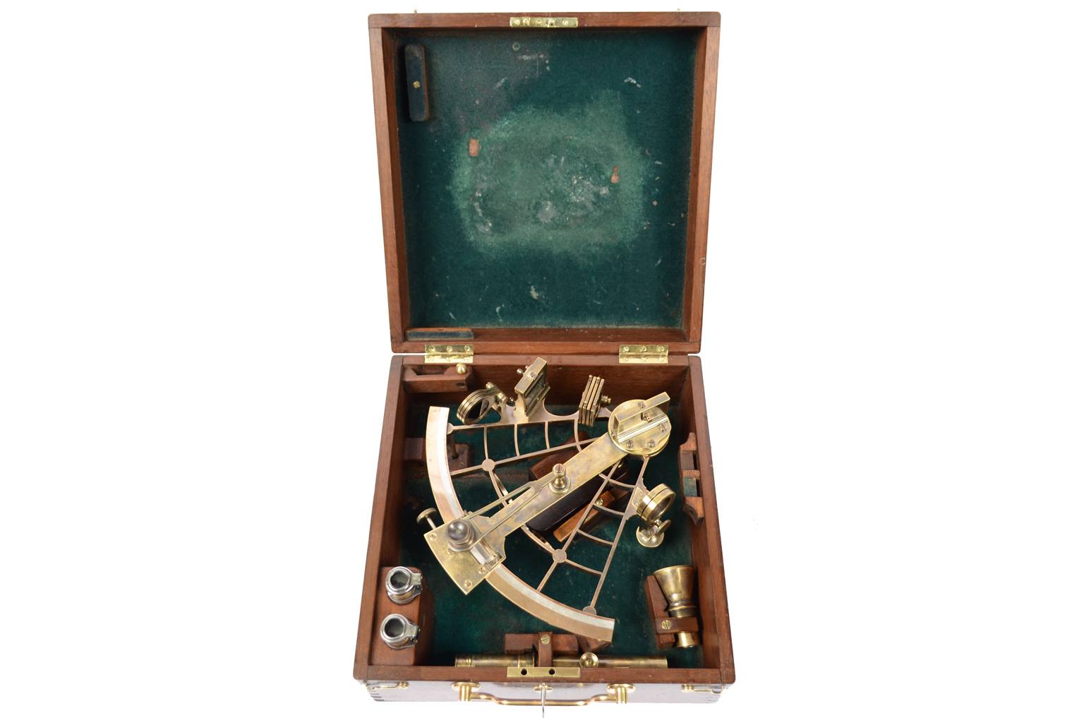 Antiquariato nautico/5832-Sestante Plath