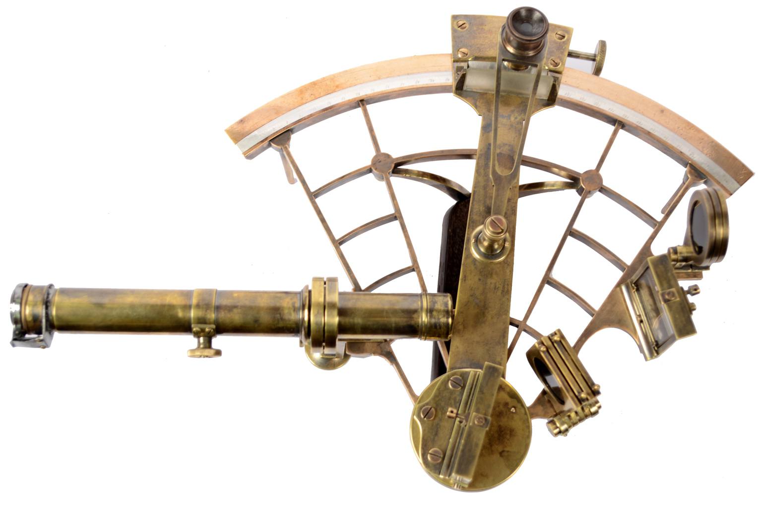 Nautical antiques/5832-Plath sextant