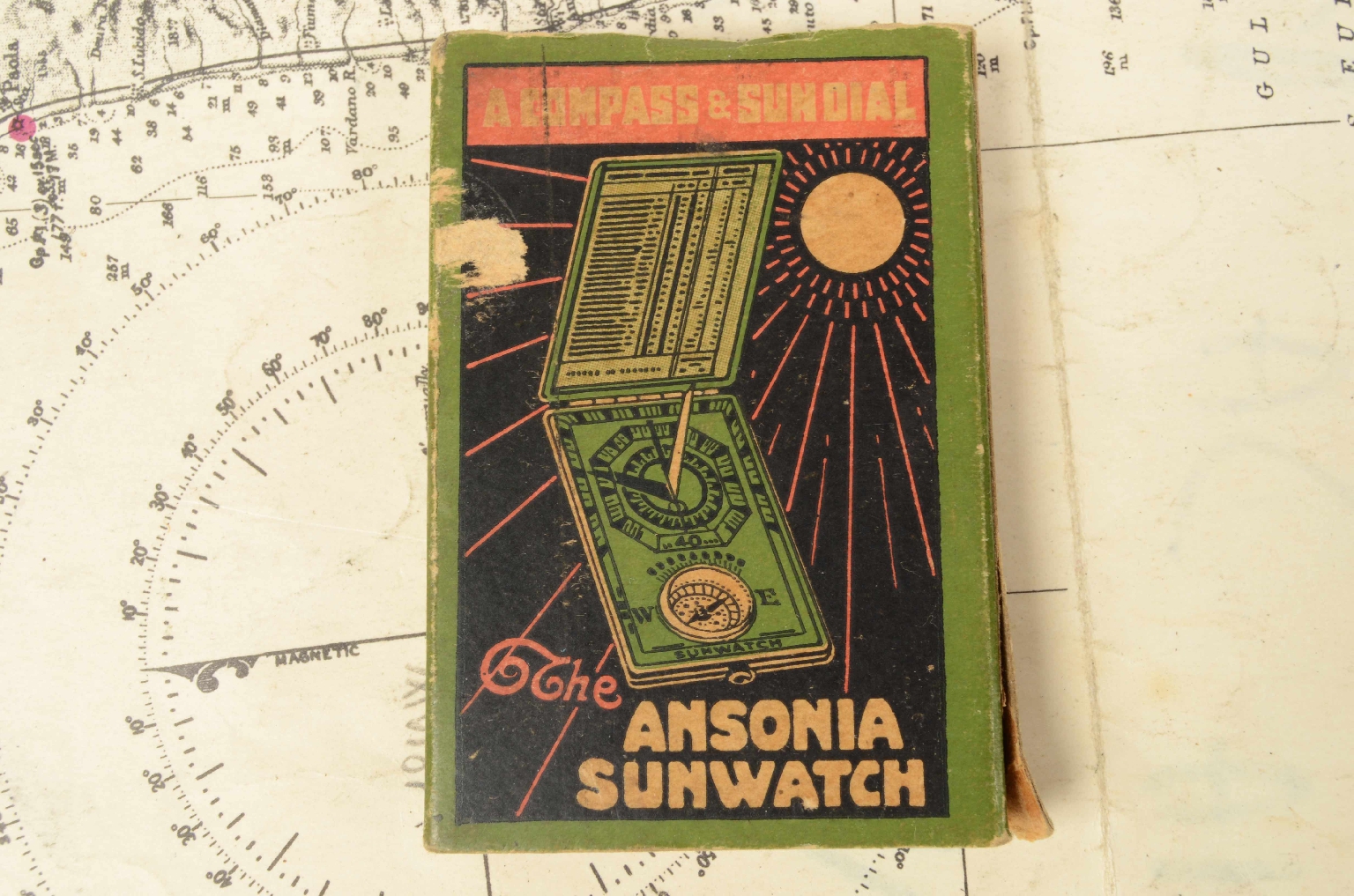 Bussole antiche/5833-Orologio Solare Bussola