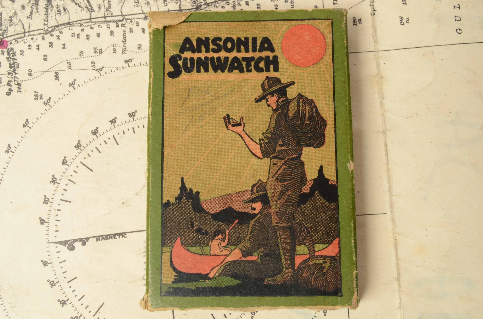 Bussole antiche/5833-Orologio Solare Bussola