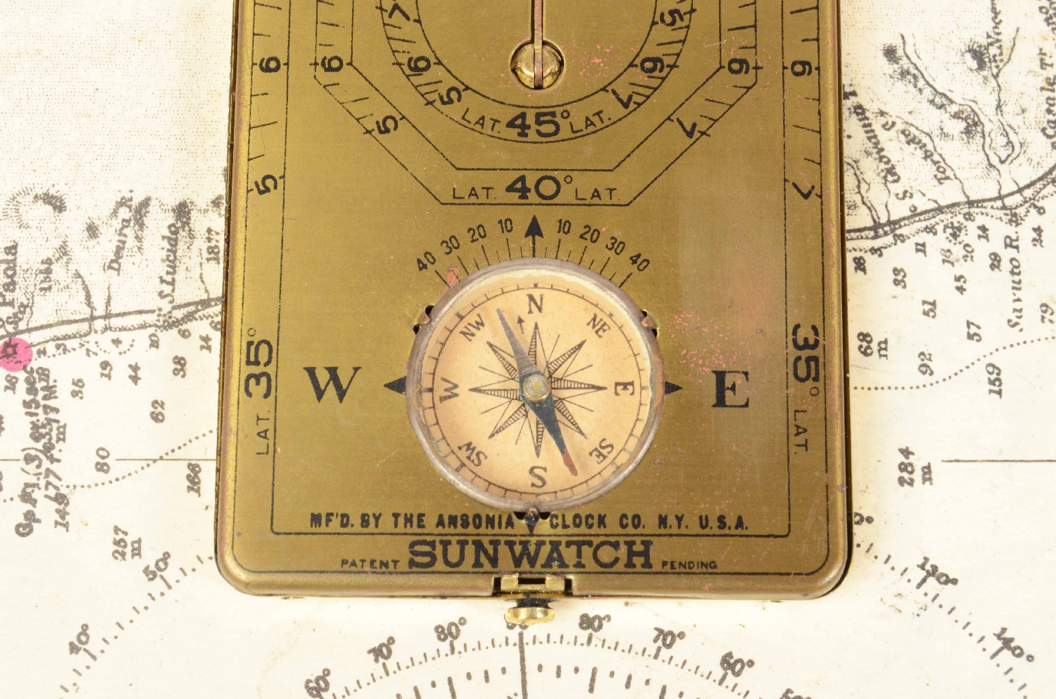 Bussole antiche/5833-Orologio Solare Bussola