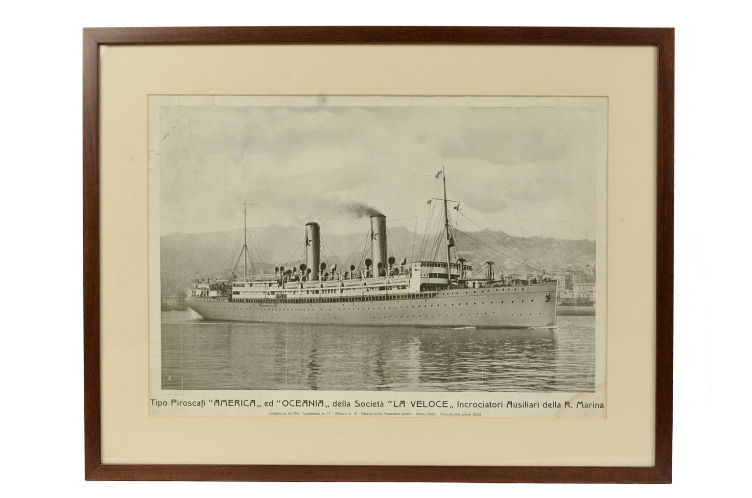 Nautical antiques/586-Oceania lithograph