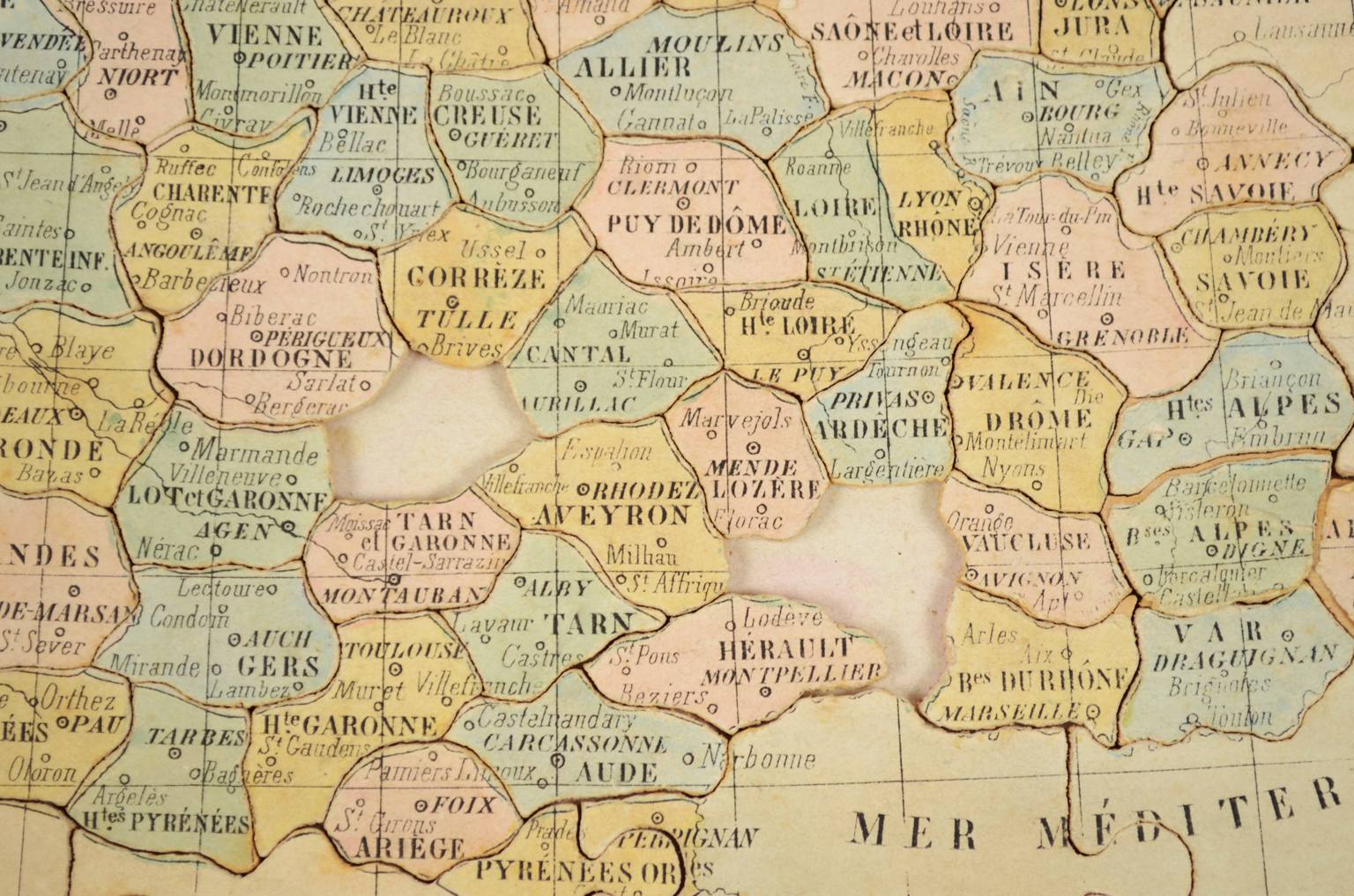 Globi-mappamondi antichi/6337-Puzzle mappamondo
