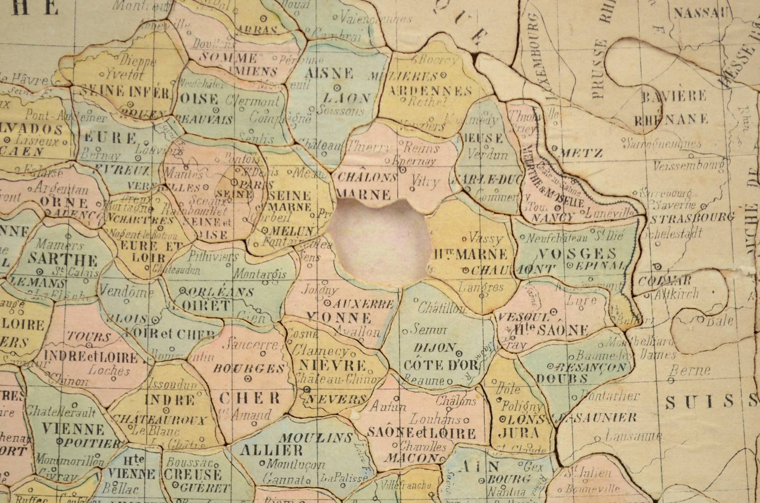 Globi-mappamondi antichi/6337-Puzzle mappamondo