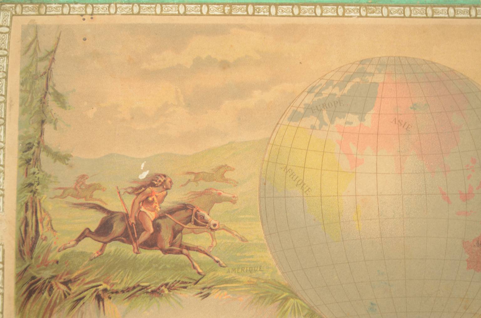 Antique globes-world maps/6337-World map puzzle