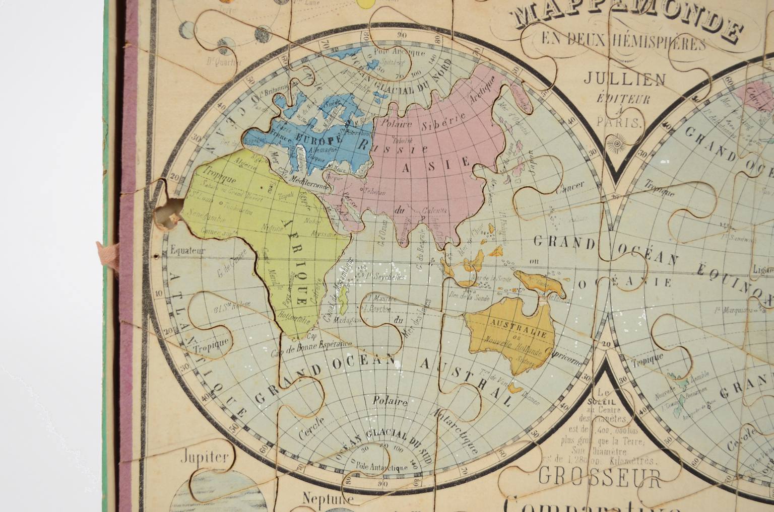 Antique globes-world maps/6337-World map puzzle