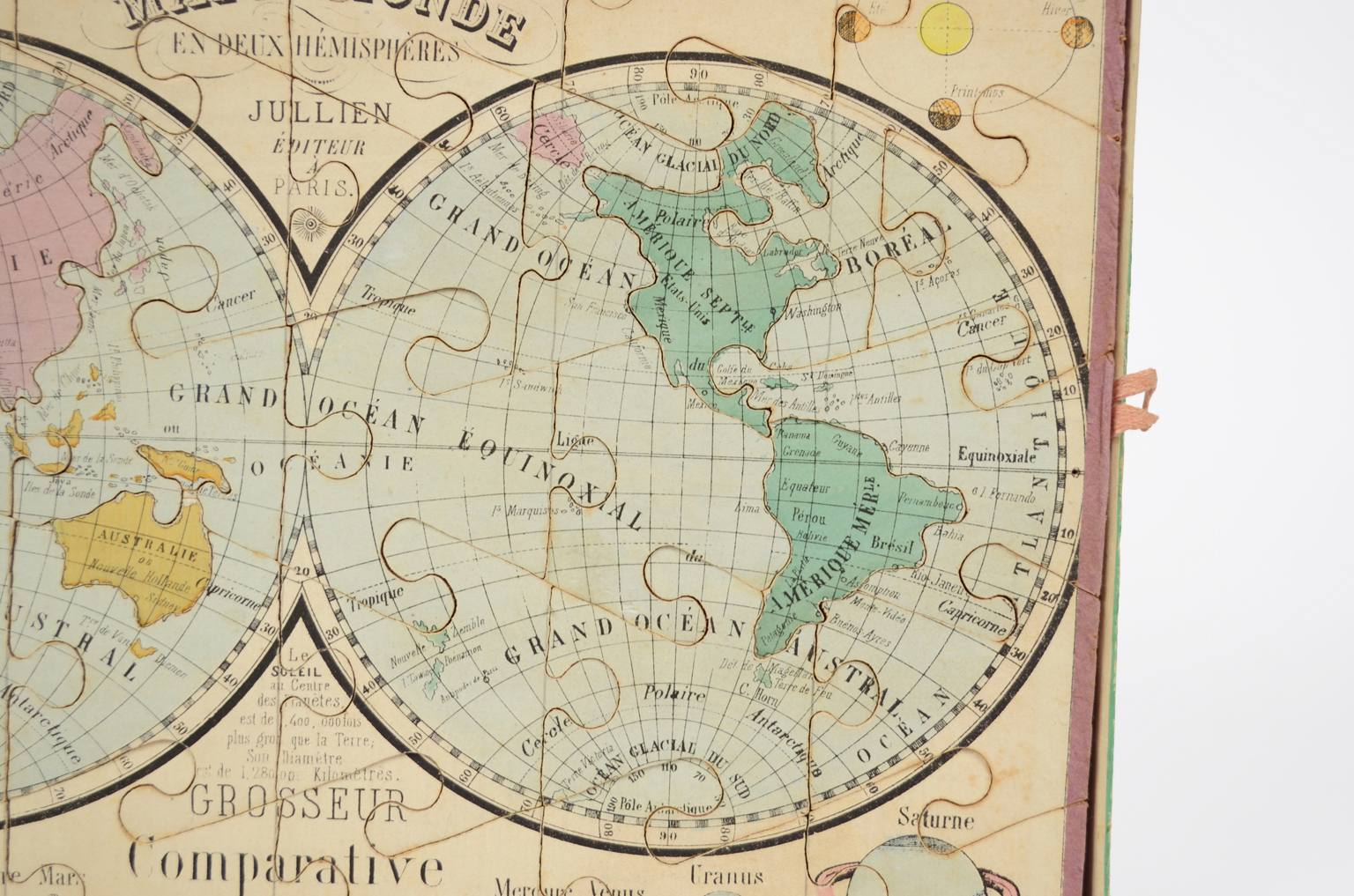 Globi-mappamondi antichi/6337-Puzzle mappamondo