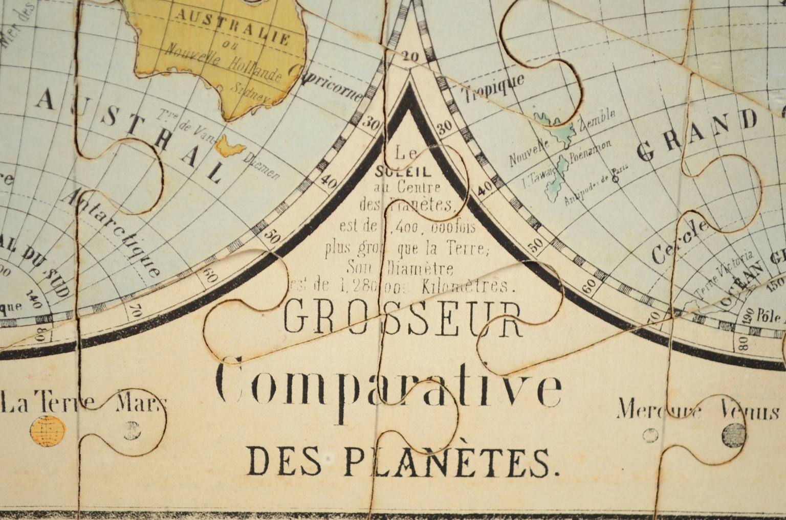 Antique globes-world maps/6337-World map puzzle