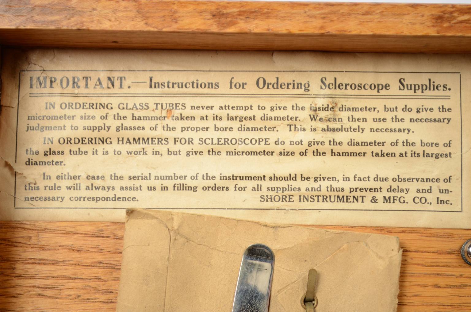 Antique measuring instruments/5967-Antique scleroscope