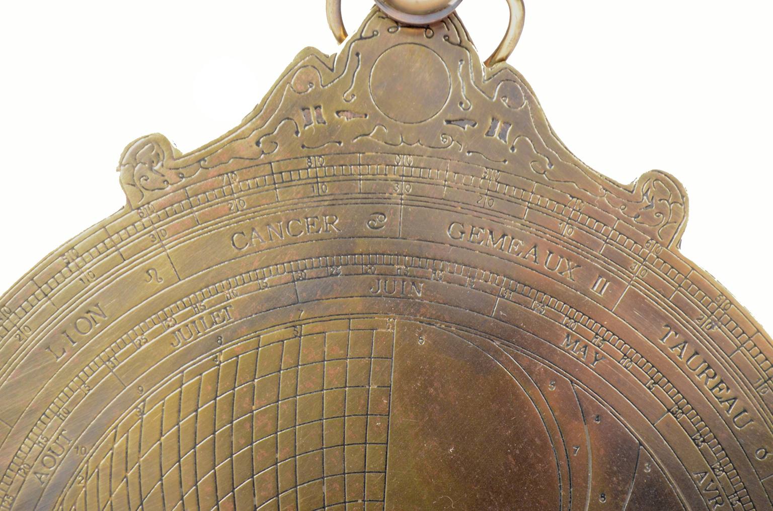 Antique astronomical instruments/6012-French astrolabe