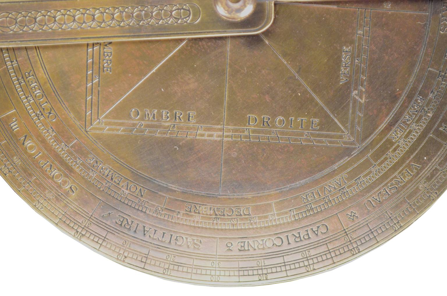 Antique astronomical instruments/6012-French astrolabe