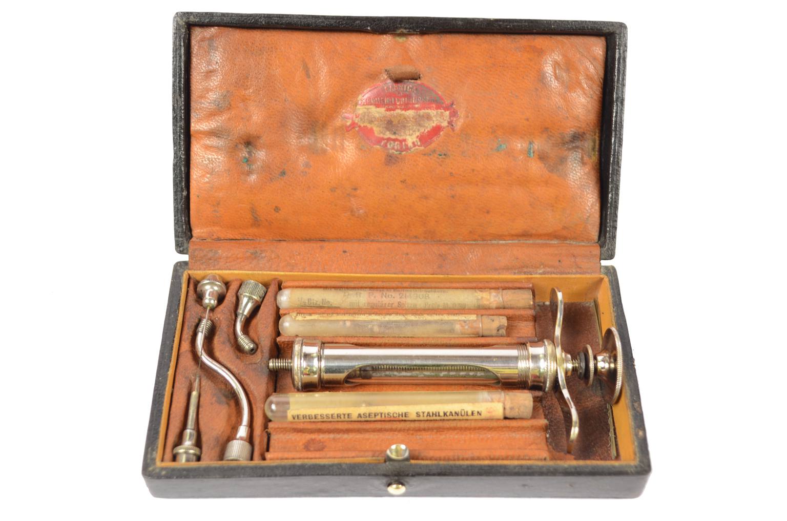 Old medical instruments/60684-Syringe late XIX c