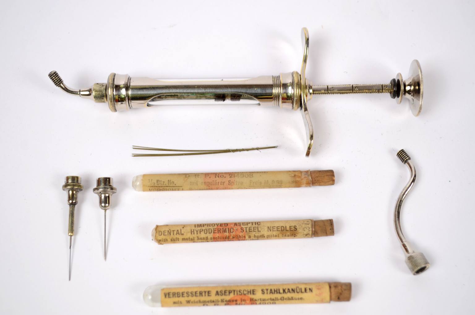 Old medical instruments/60684-Syringe late XIX c