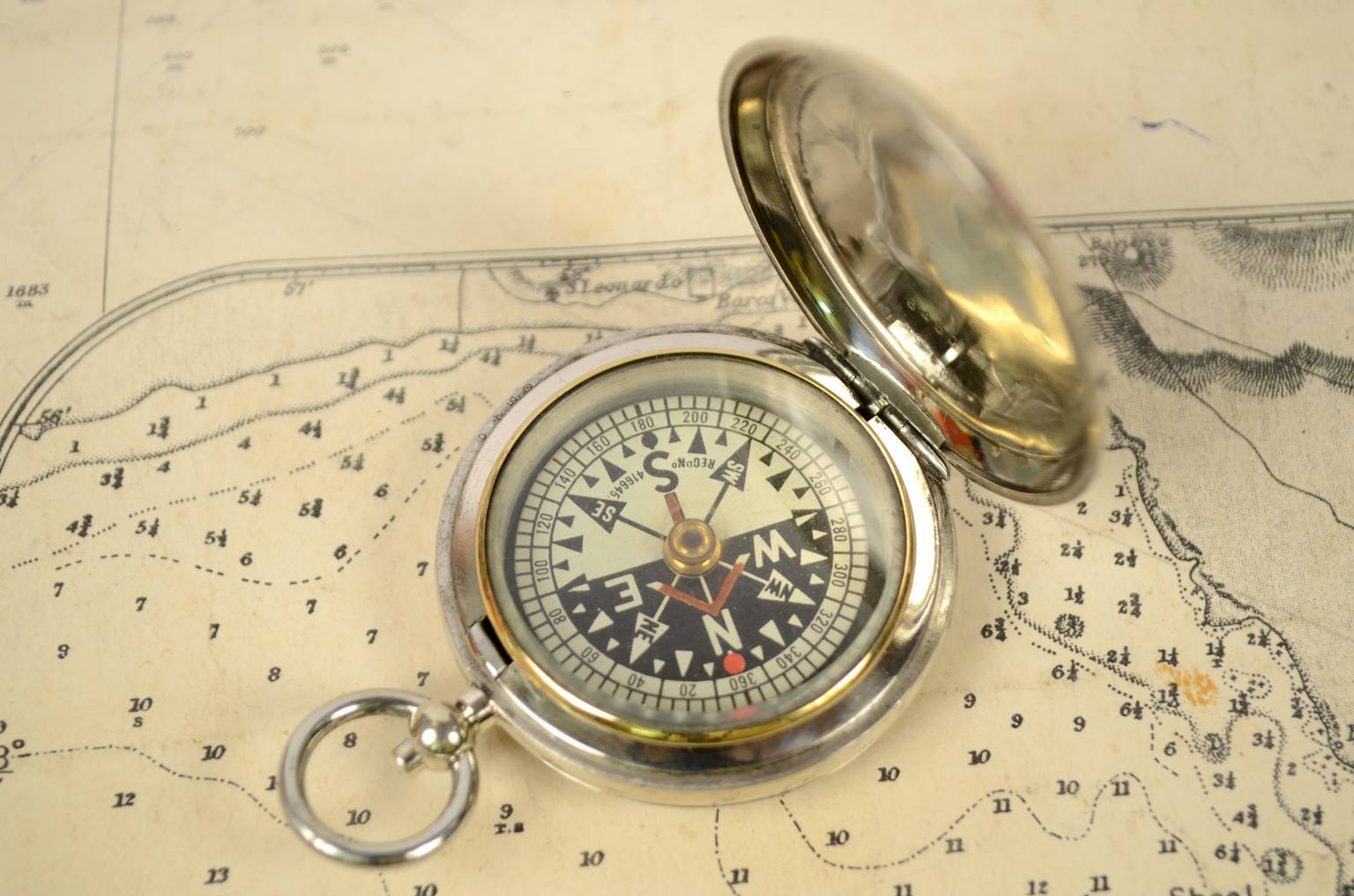 Antique compasses/6076-RAF pocket compass