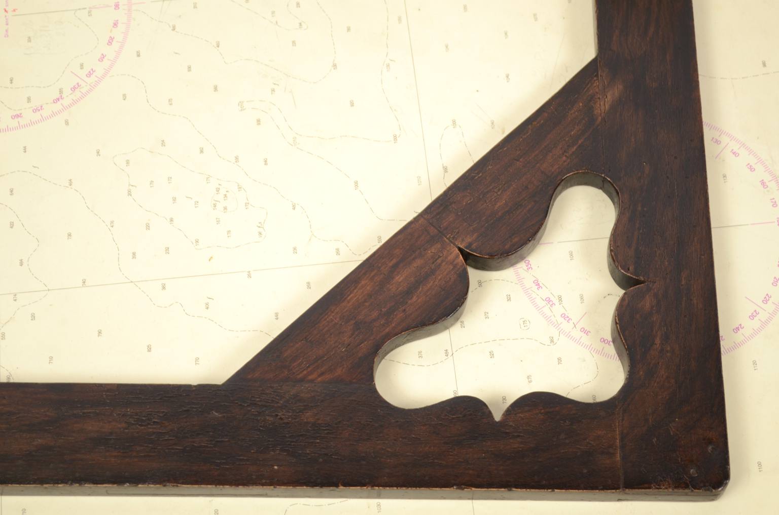 Strumenti di misura antichi/6078-Squadra da falegname