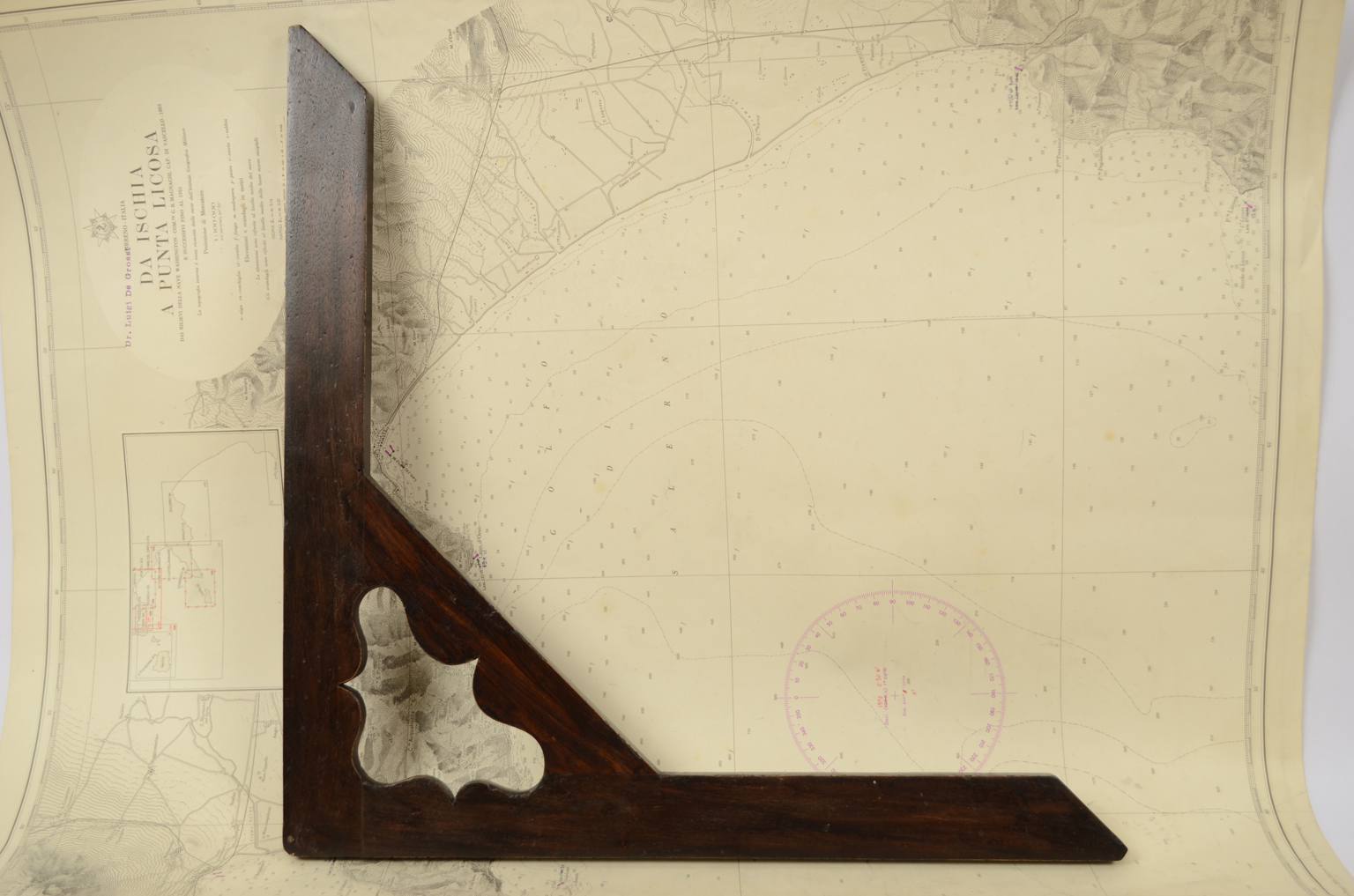 Strumenti di misura antichi/6078-Squadra da falegname