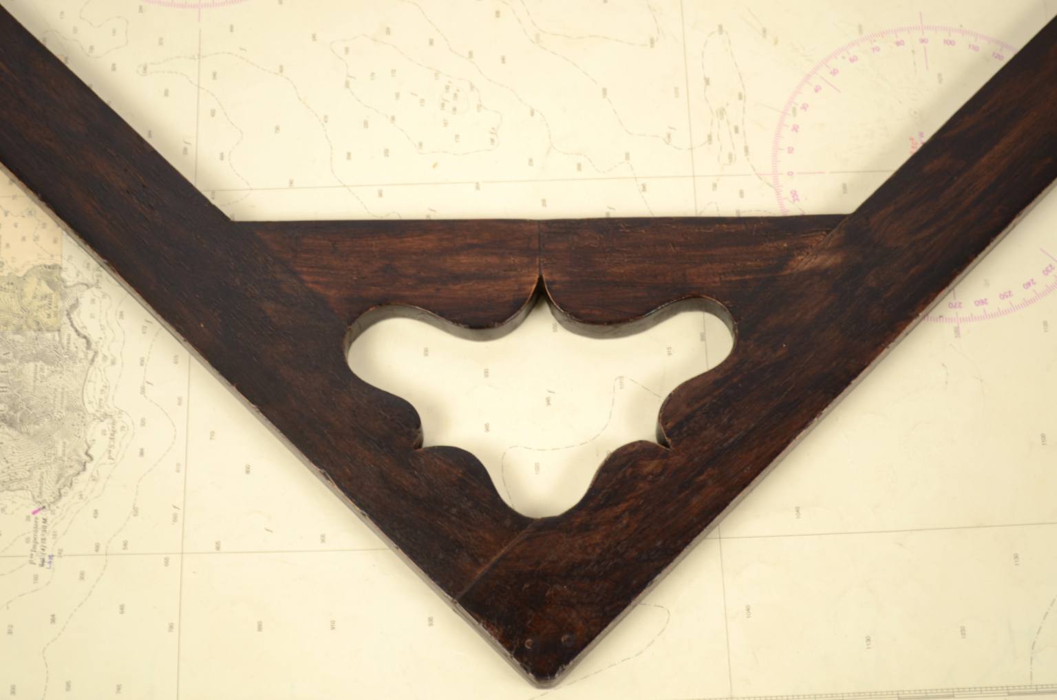 Strumenti di misura antichi/6078-Squadra da falegname