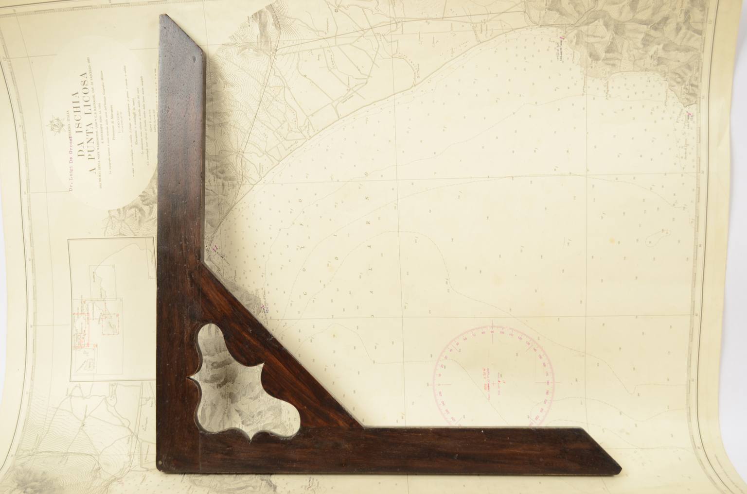 Strumenti di misura antichi/6078-Squadra da falegname