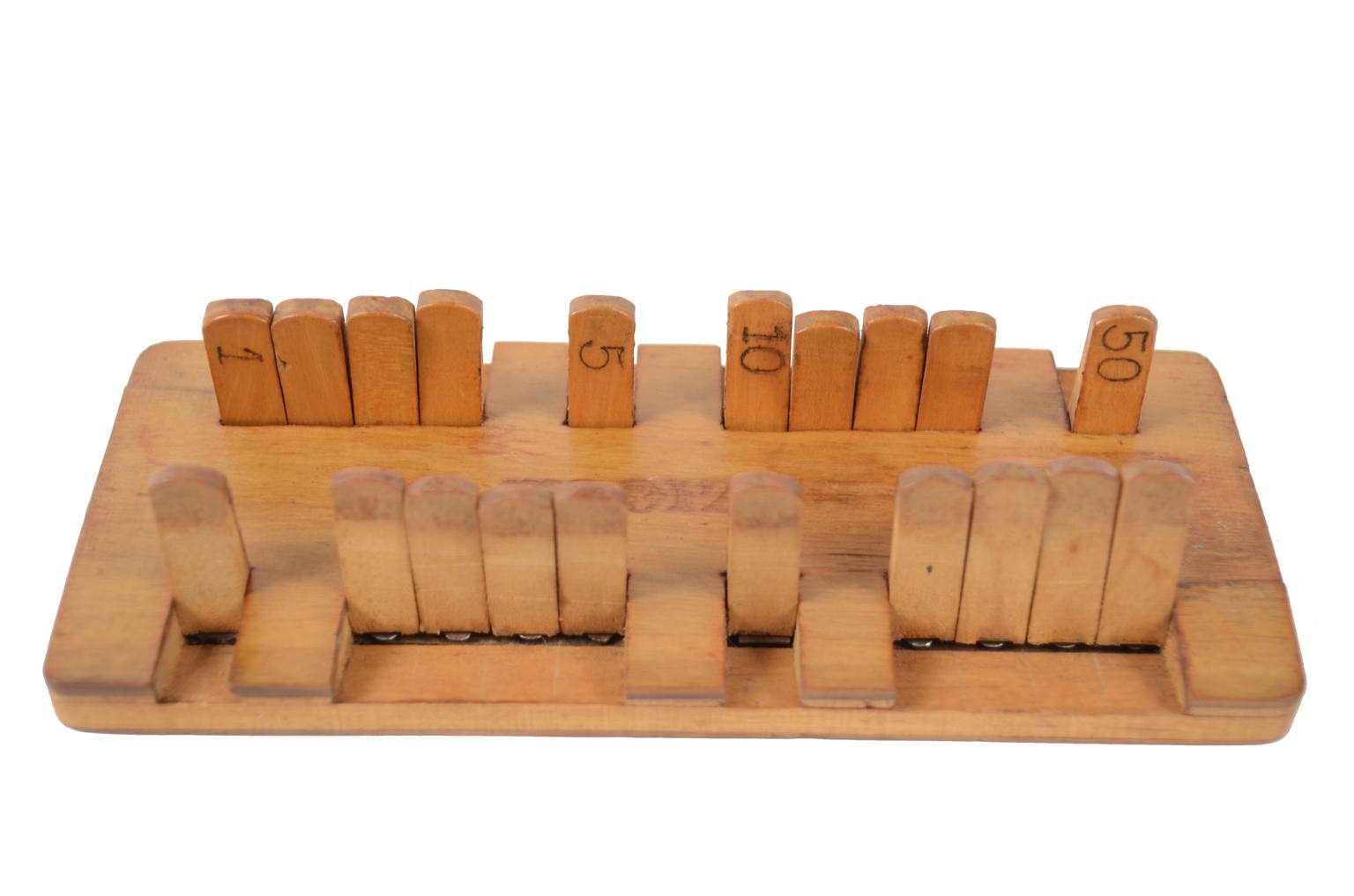 Strumenti di misura antichi/60789-Antico segnapunti