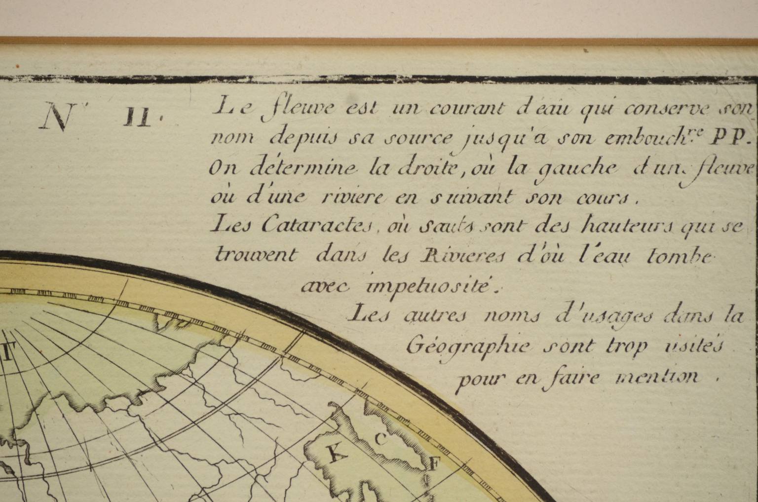 Globi-mappamondi antichi/608-Carta geografica epoca