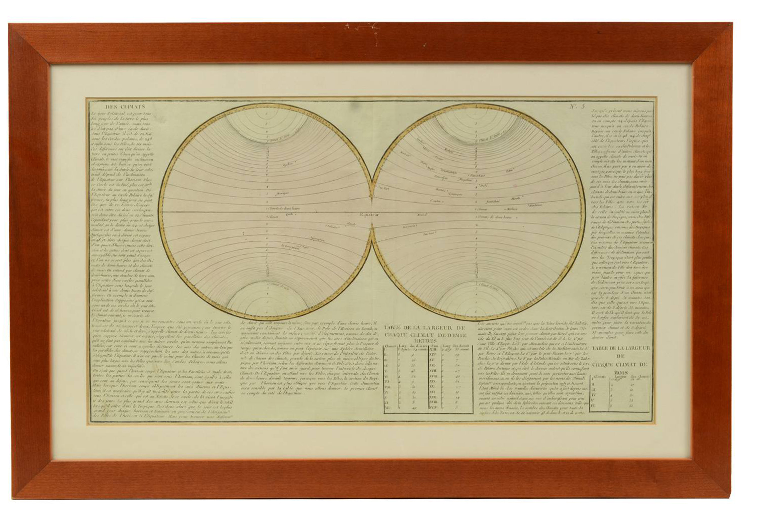 Globi-mappamondi antichi/609-Carta geografica epoca