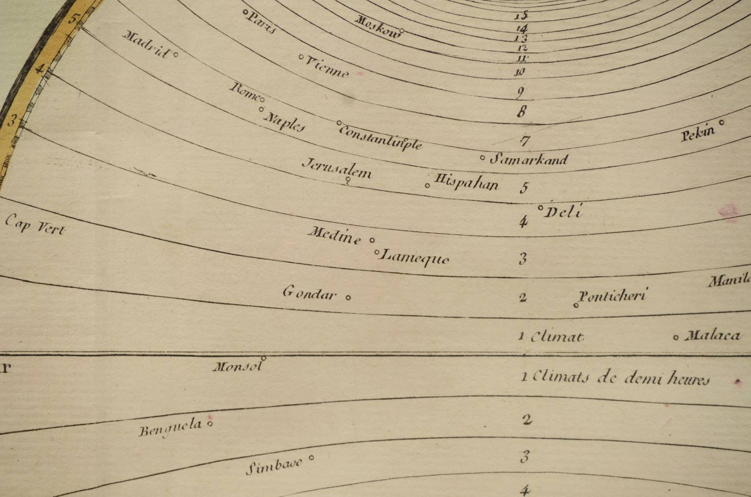 Globi-mappamondi antichi/609-Carta geografica epoca