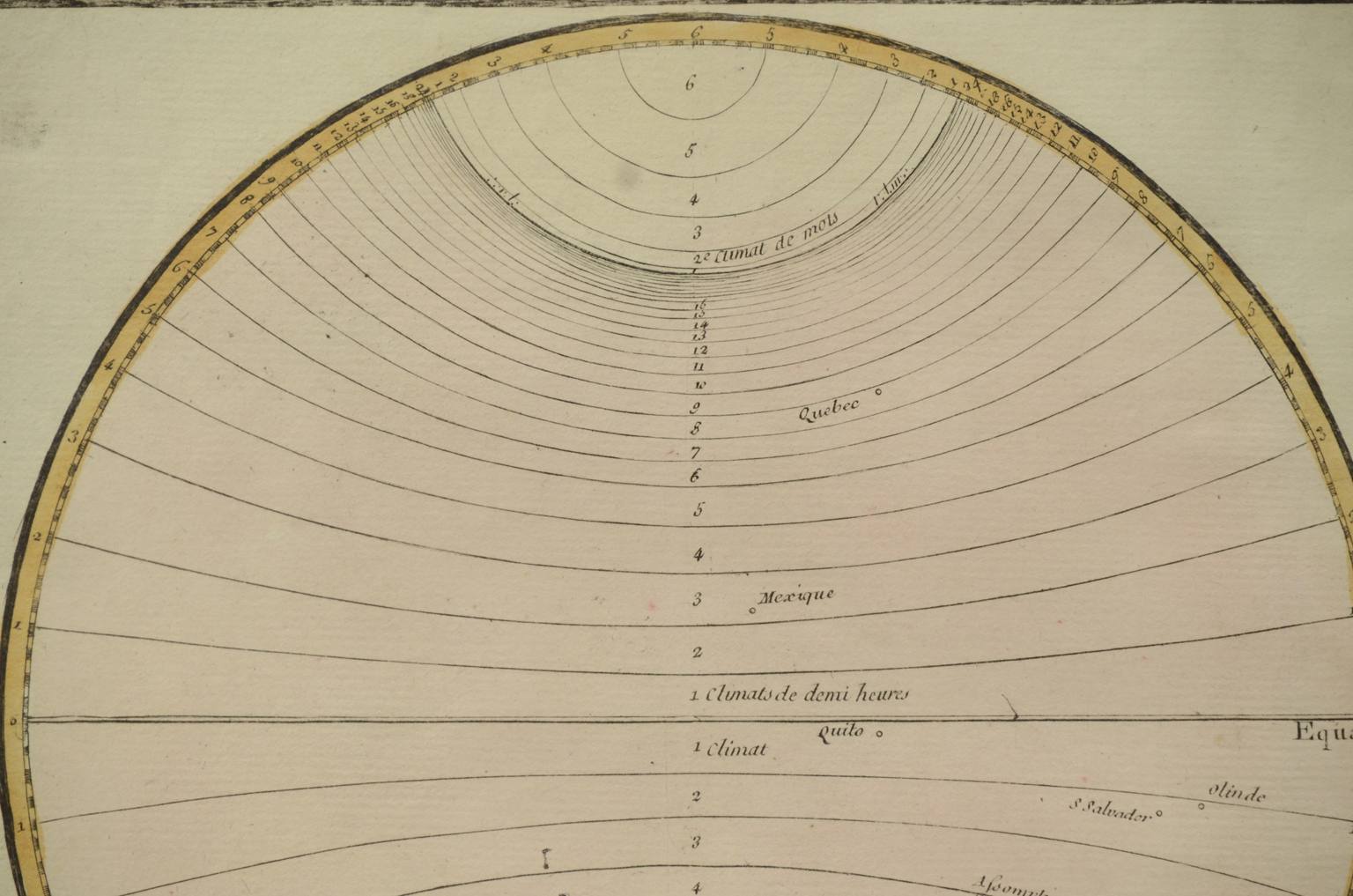 Globi-mappamondi antichi/609-Carta geografica epoca