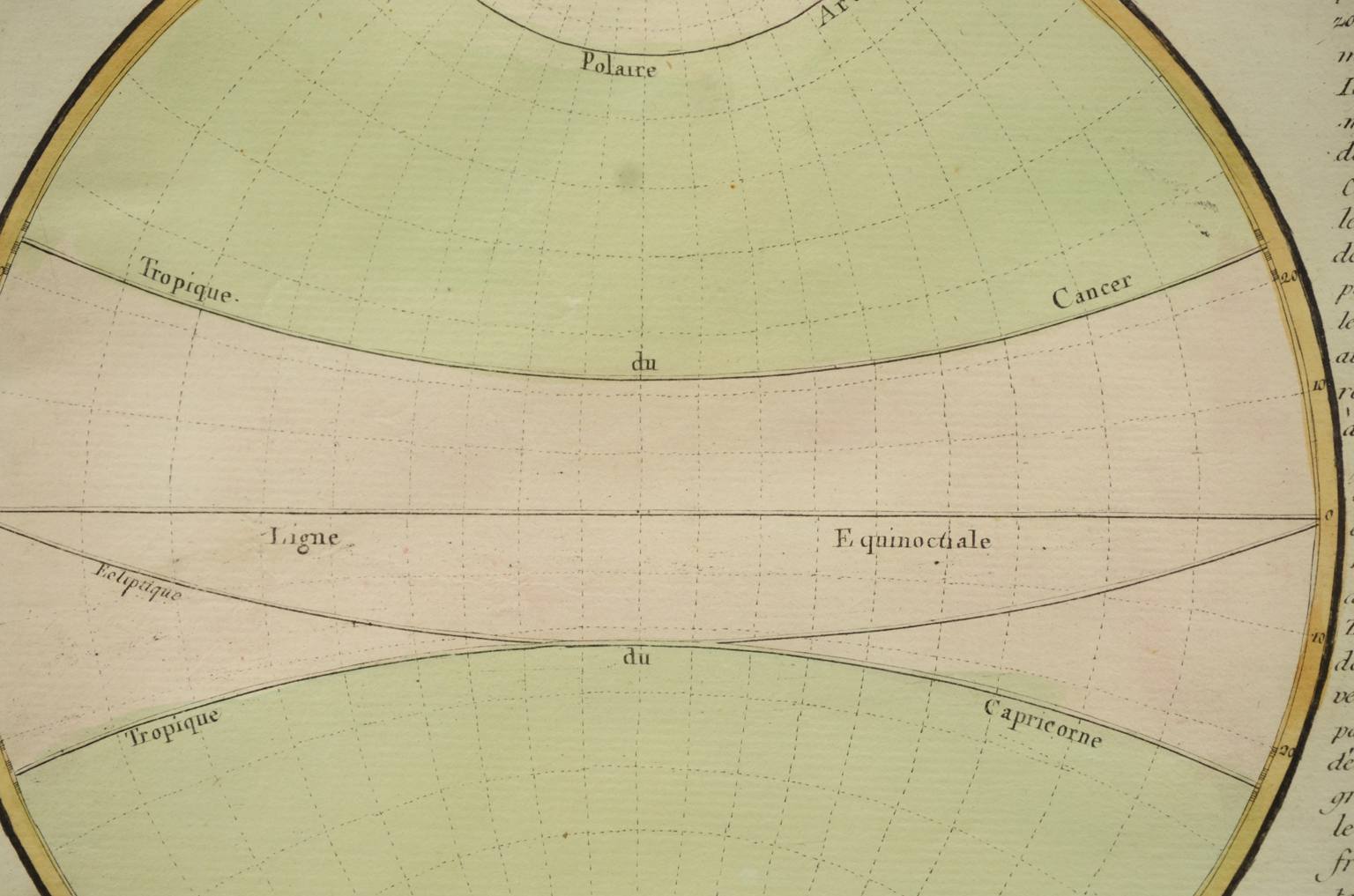 Globi-mappamondi antichi/610-Carta geografica epoca