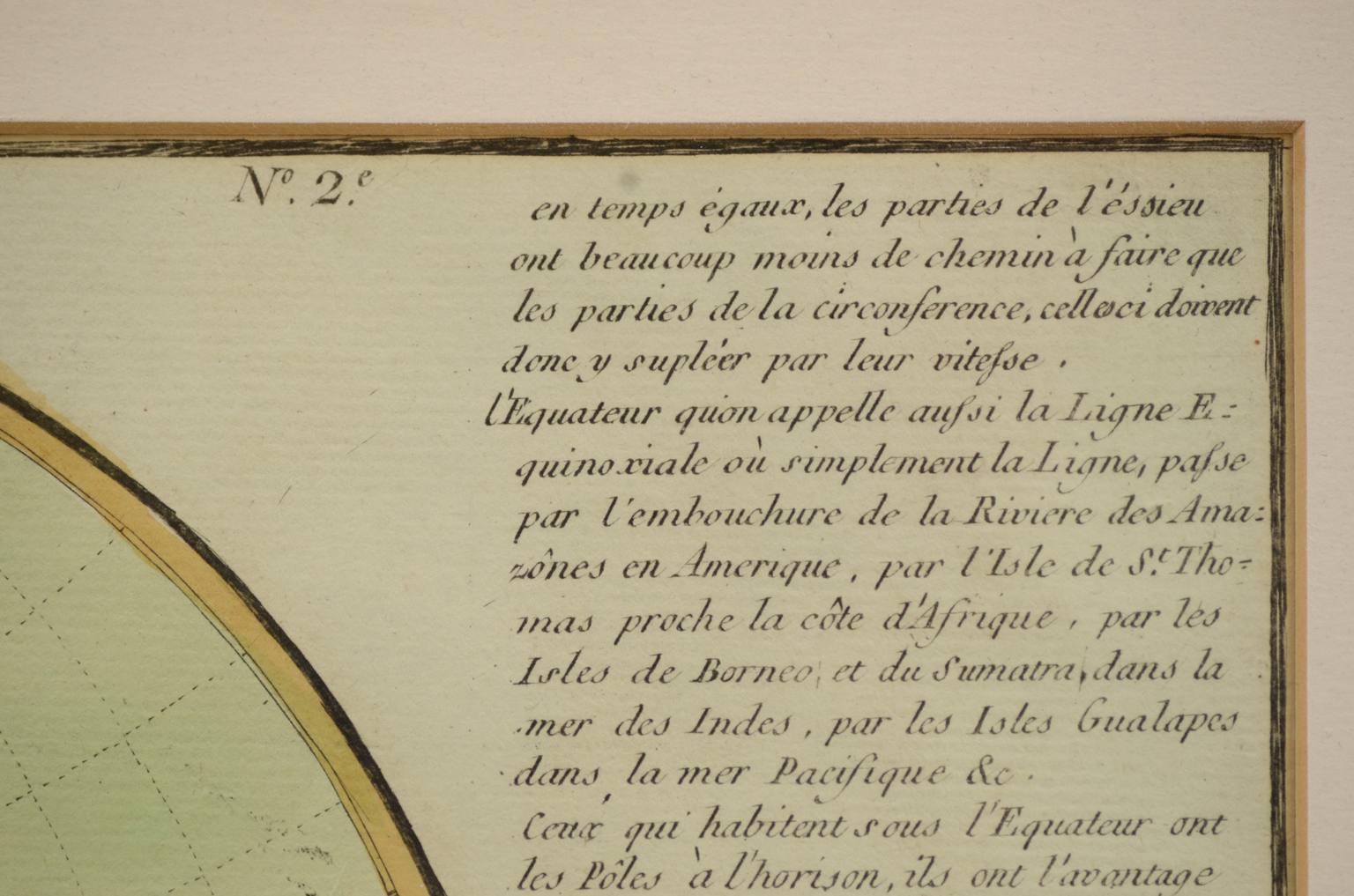 Globi-mappamondi antichi/610-Carta geografica epoca